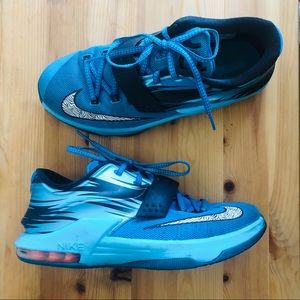 Nike KD 7 Clearwater blue basketball shoes